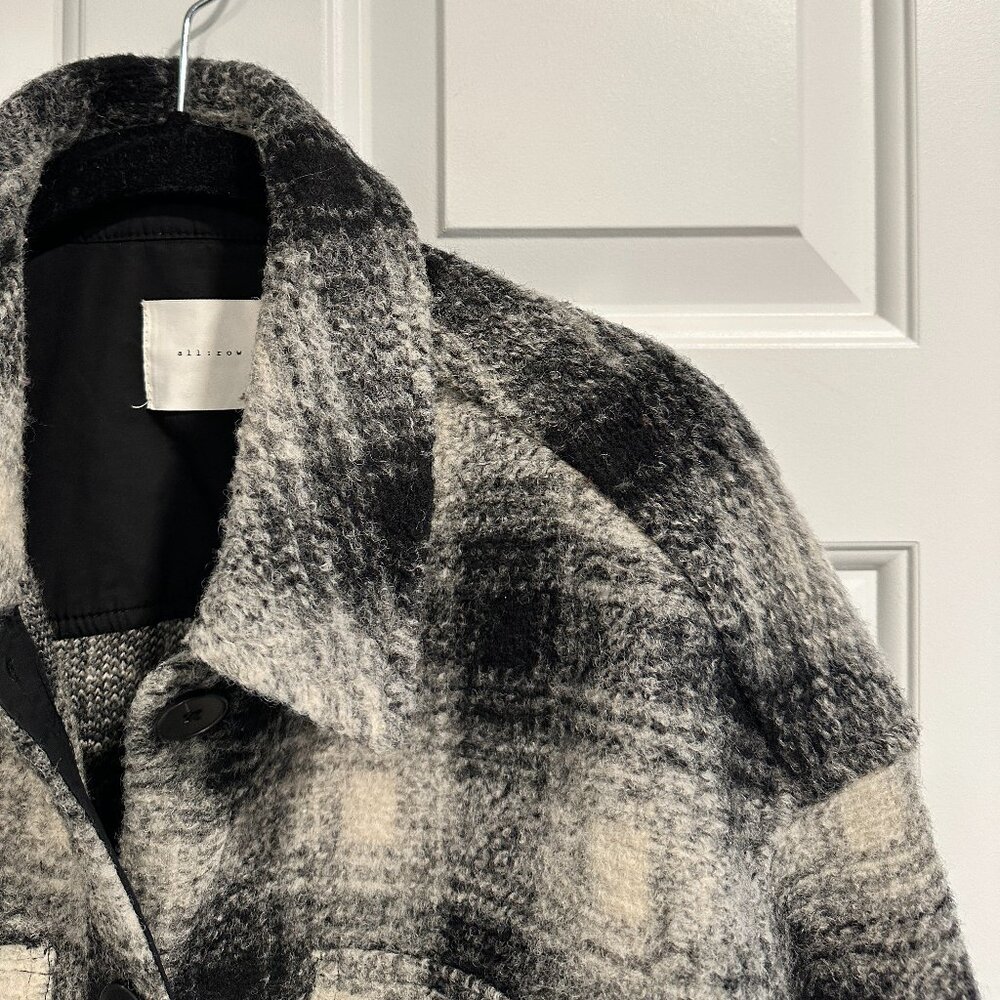 all:row Plaid Jacket/Shacket